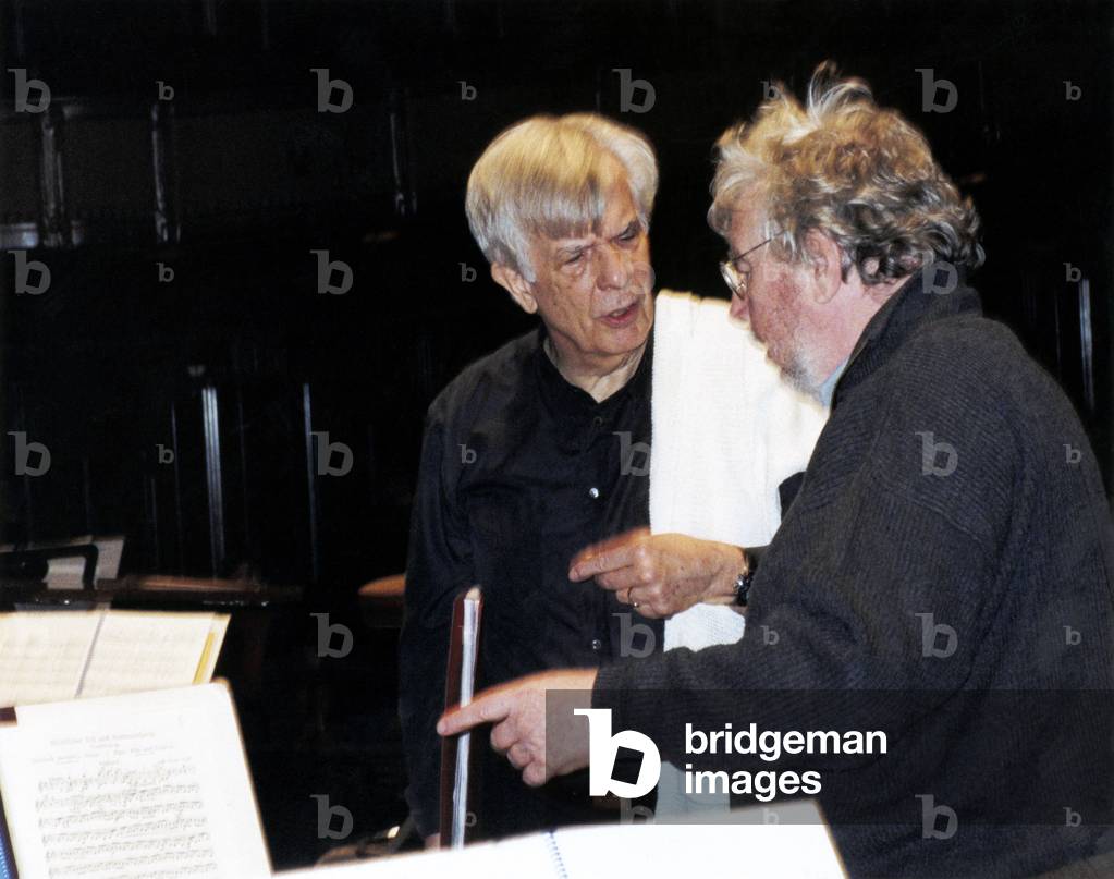 Christoph von Dohnanyi (centre), 2002 (photo)