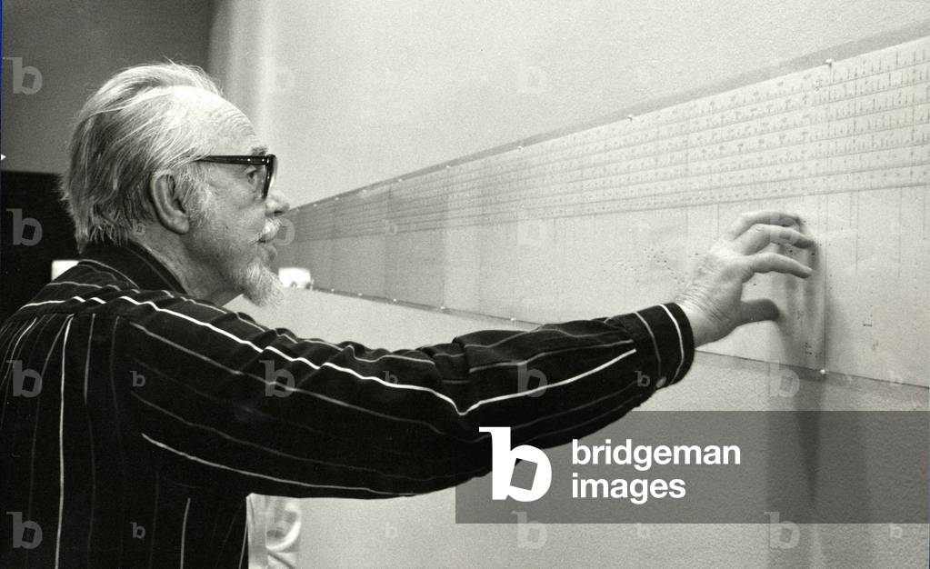 Conlon Nancarrow, 1985 (photo)