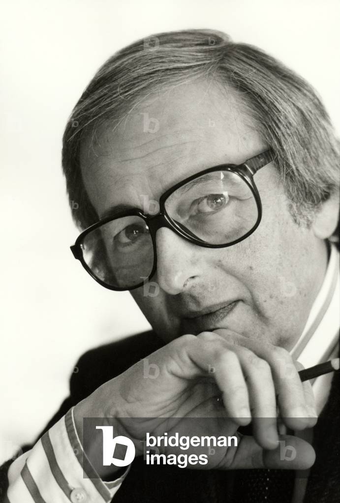 André Previn wearing, 1988 (photo)