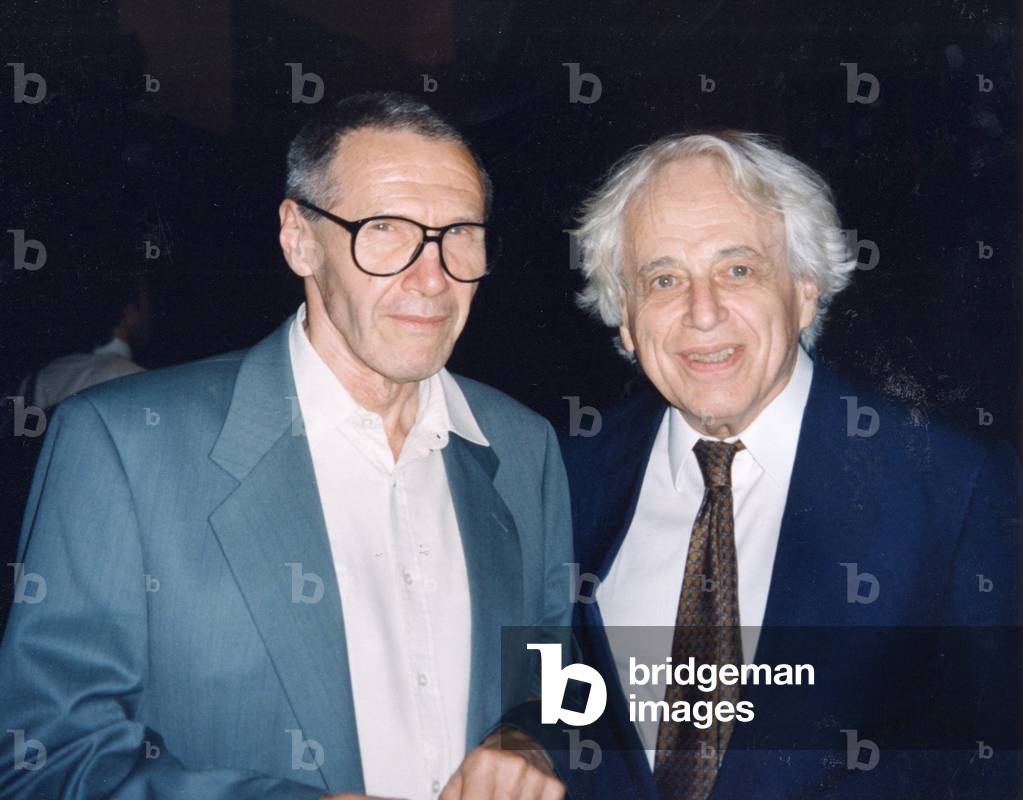 György Ligeti and György Kurtag, 1993 (photo)