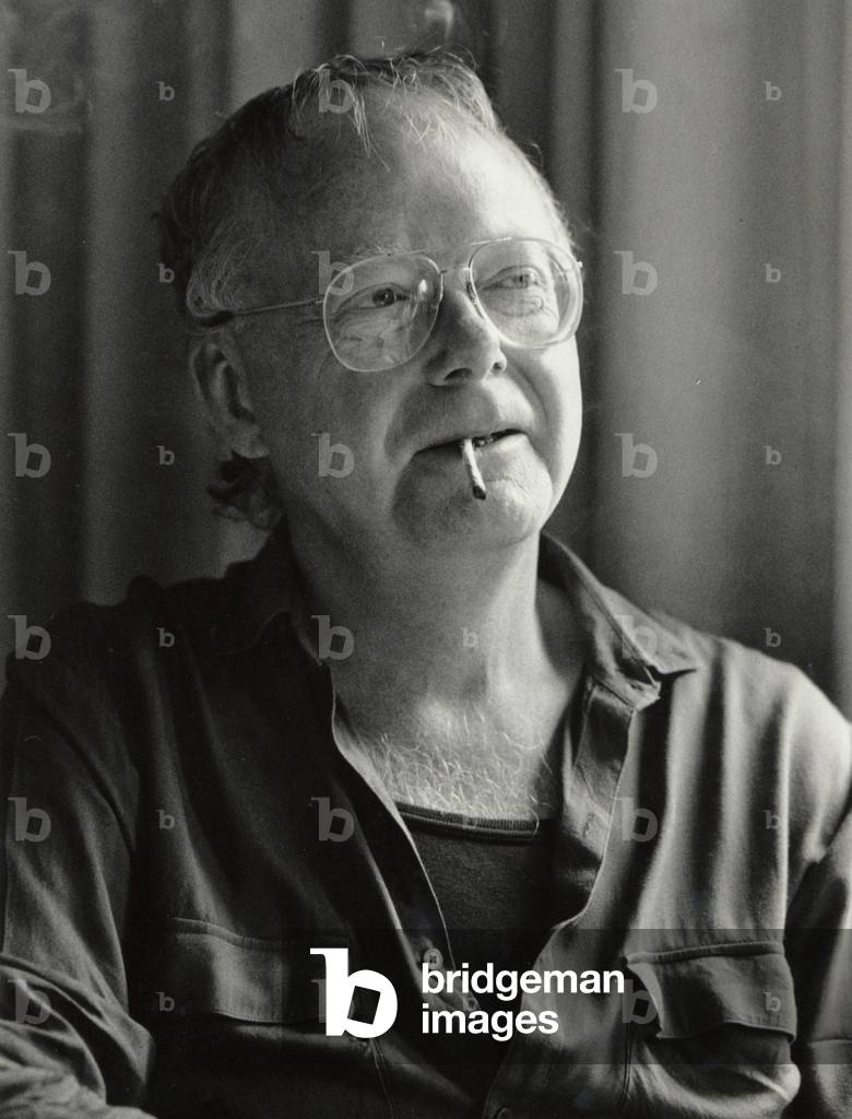 Portrait of Louis Andriessen, 1988 (photo)