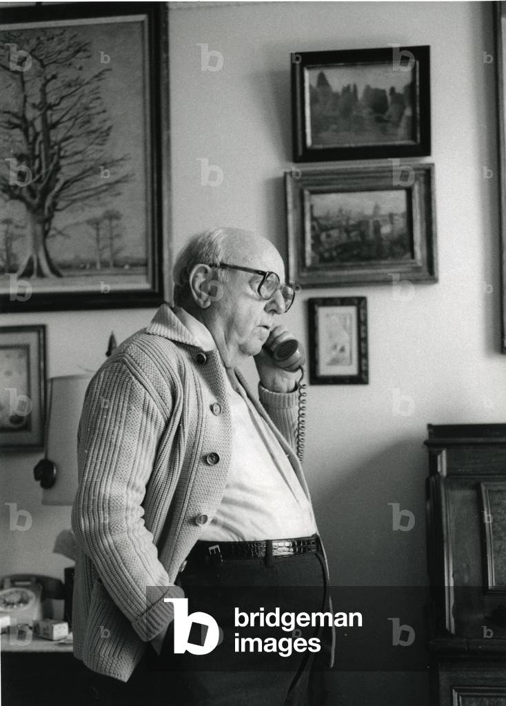 Virgil Thomson at Chelsea, 1979 (photo)