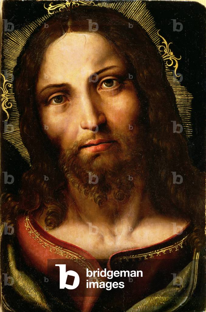 Cristo Salvator Mundi (olio su tavola)