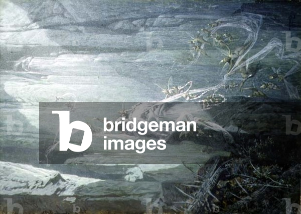 Elfin Game, 1917 (gouache on board)