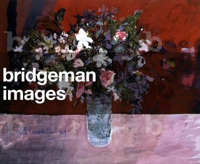 In the Sitting Room, 1989 (w/c, gouache, pastel and gum arabic)