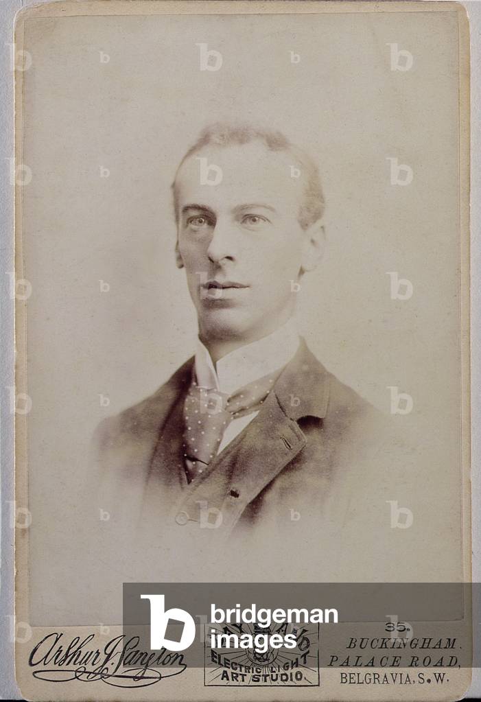 Portrait of Arthur Rackham (1867-1939) (sepia photo)
