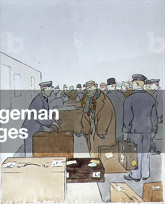 «Hai qualcosa da dichiarare?» «Yes.. I've been most dreadfully sick», un'illustrazione tratta da «Fun Fair» de