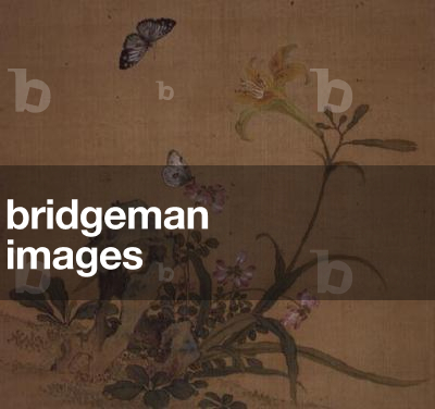 Butterflies and  flowers, (w/c on silk)