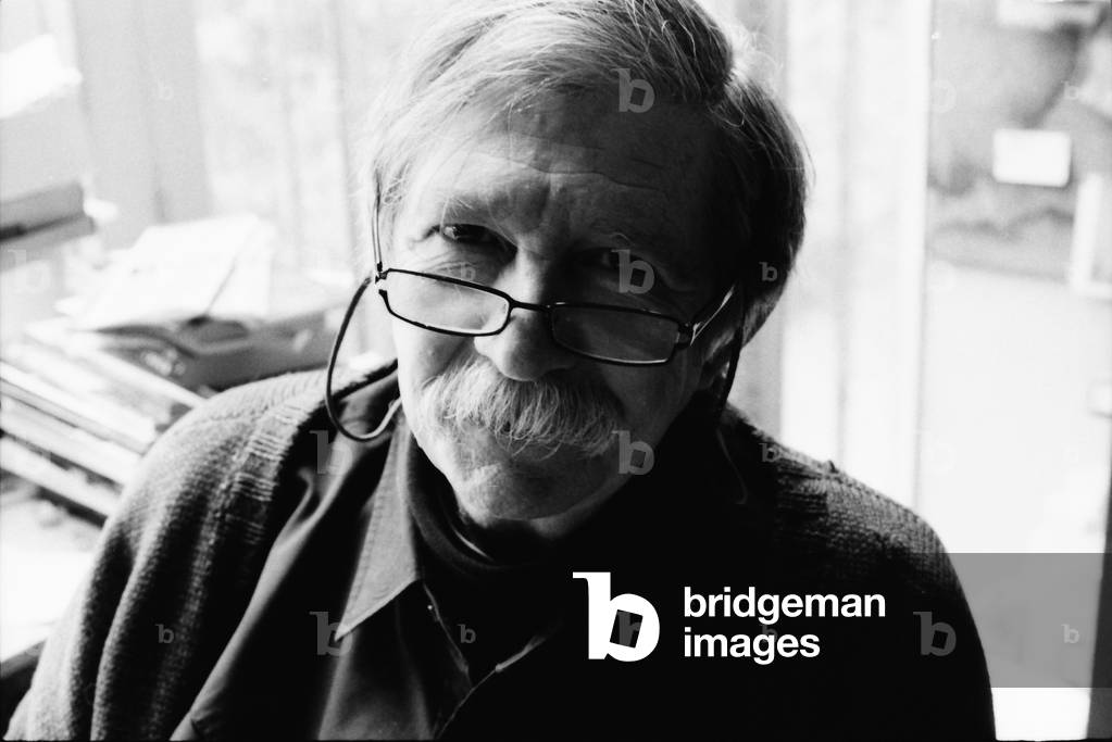 Jim Haynes, 2011 (b/w photo)