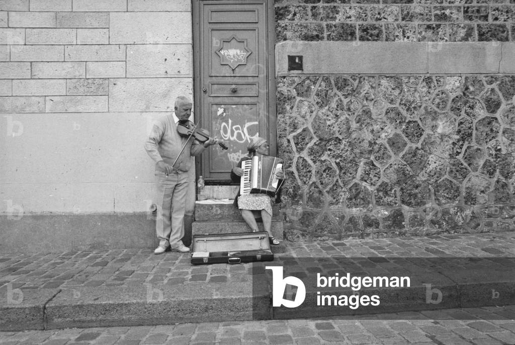 Rue du Cardinal Guibert, Paris, 2000 (b/w photo)