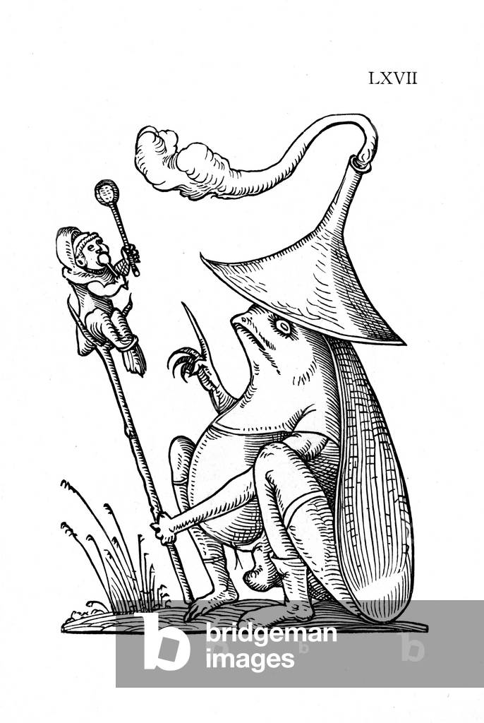 Gastrolover, 19th century (engraving)