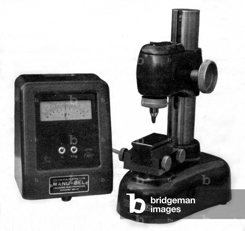Manubel electronic comparator, 1952 (print)