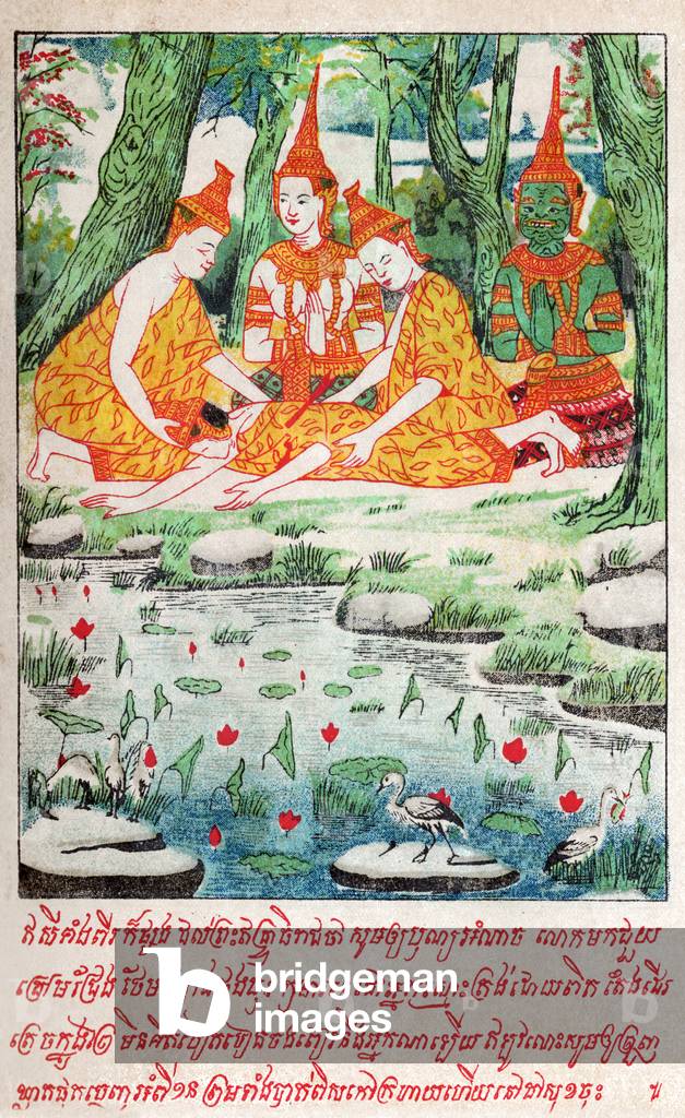 Suvana Sama Jakata. (engraving, ca. 1910)