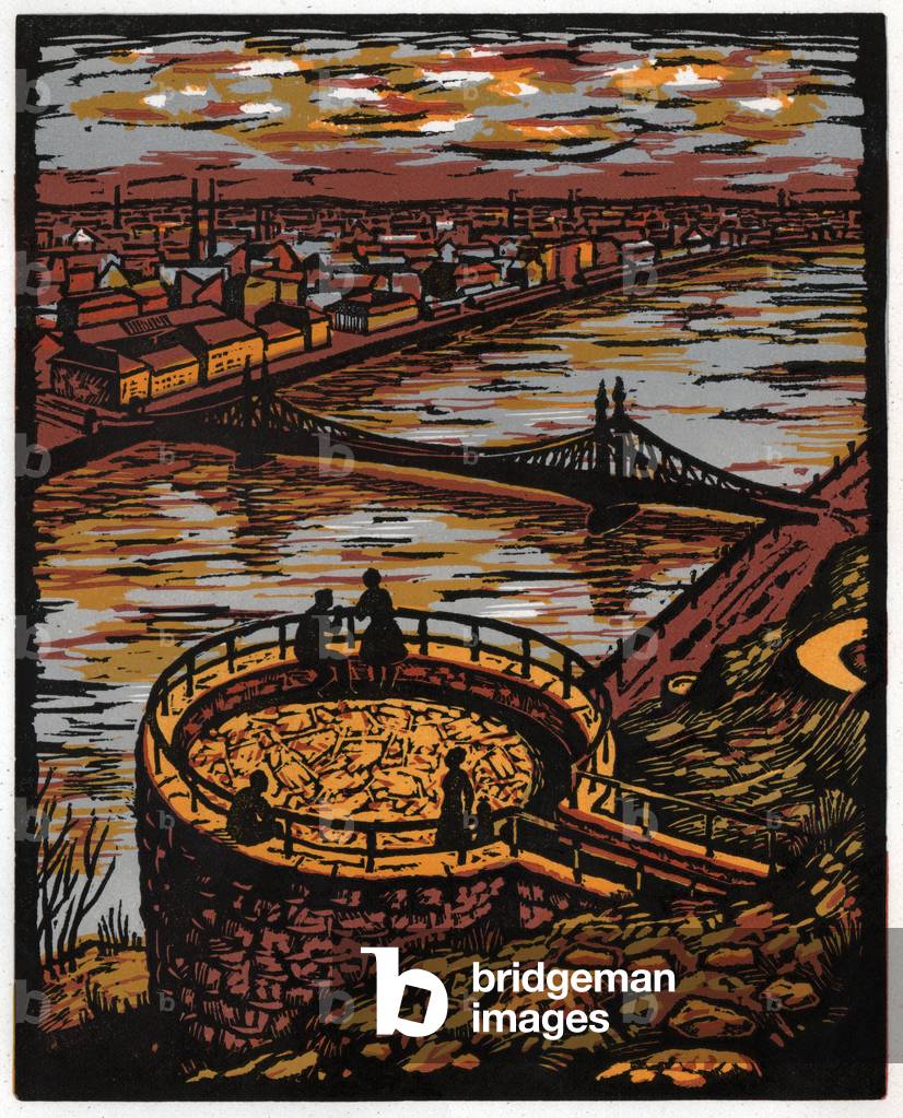 The Danube in Budapest, ca 1930