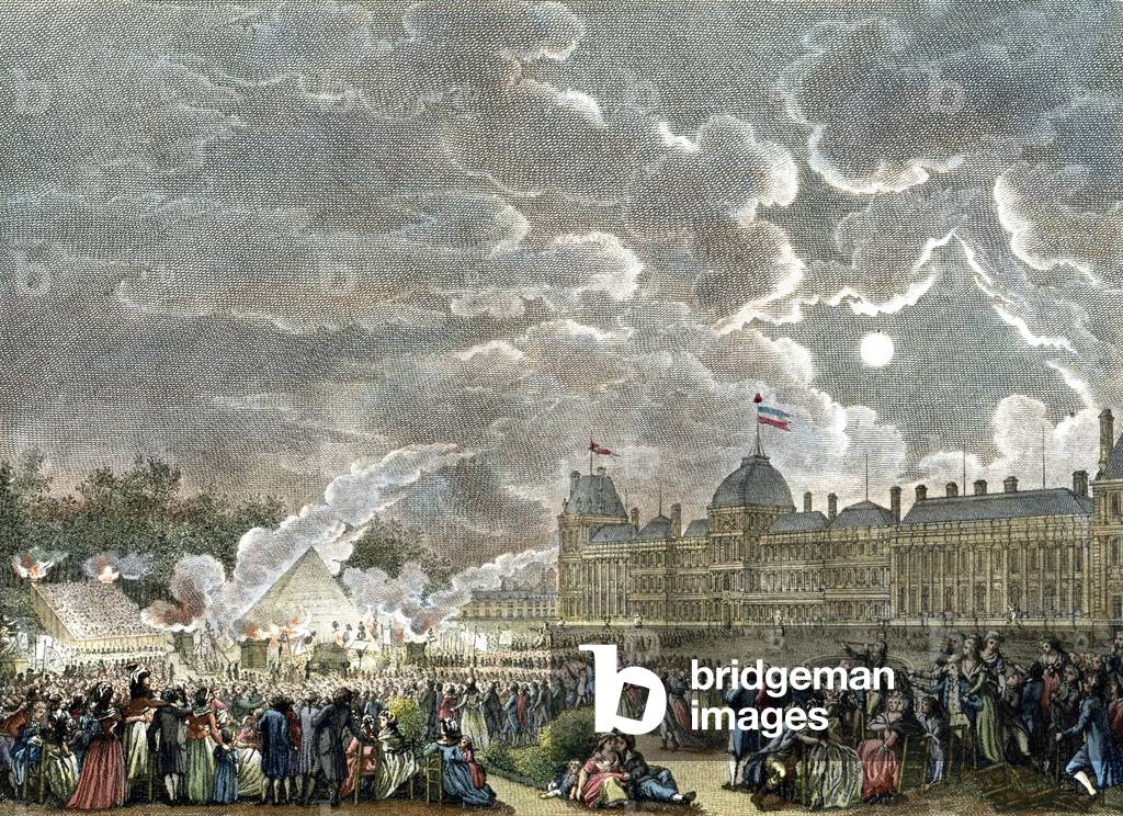 Ceremony for the Martyrs of 1792. 1794-1804 (engraving)