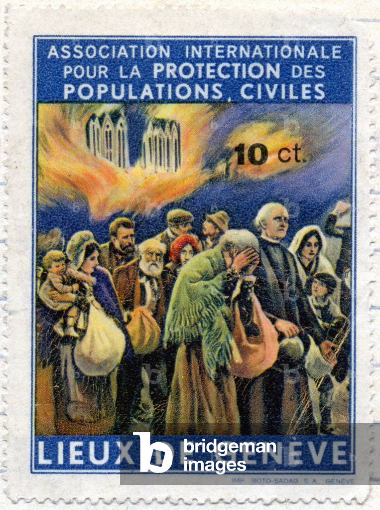 Protection of civilian populations association, c.1940-45 (print)