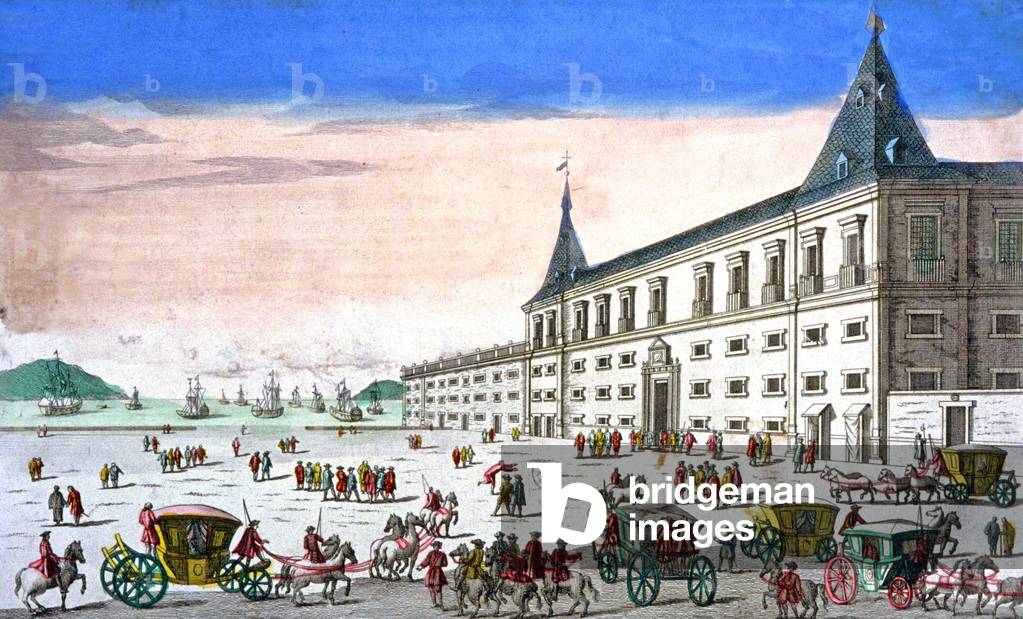 Palace of the Duke of Aveiro in Lisbon, c.1730-1750 (illustration)