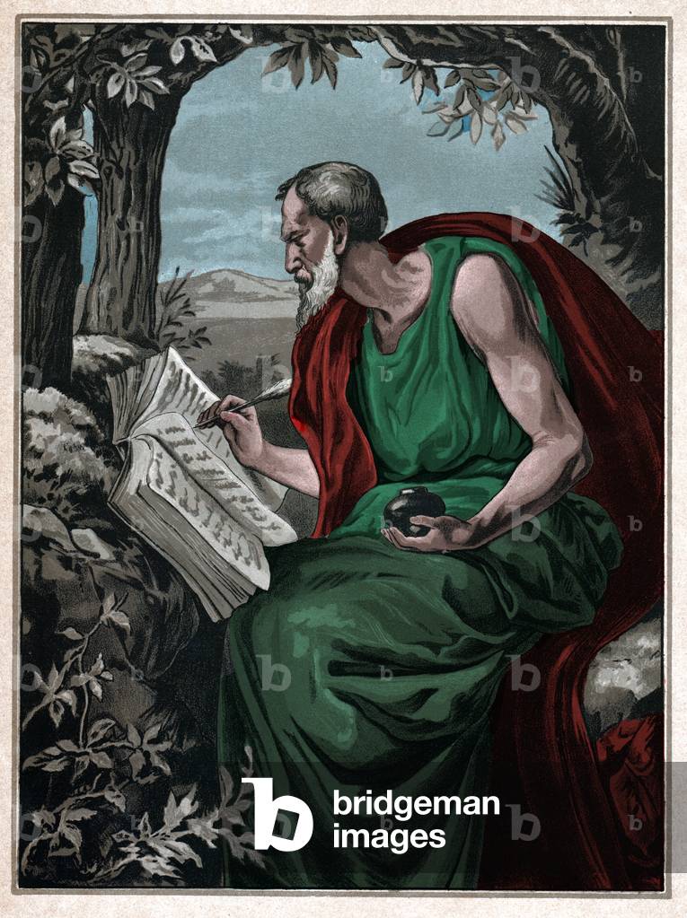 Saint Matthew. (engraving, circa 1900)