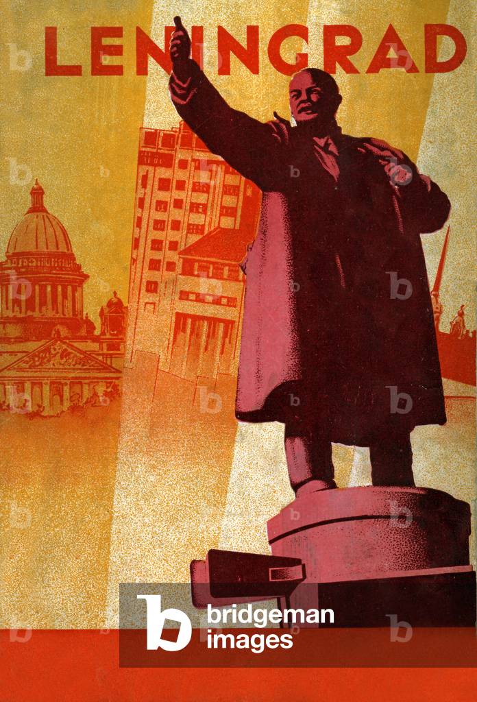 Tourism in Leningrad. (Illustration, 1935)