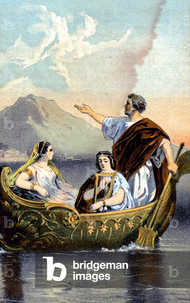 The Last Days of Pompei, c.1850-60 (illustration)