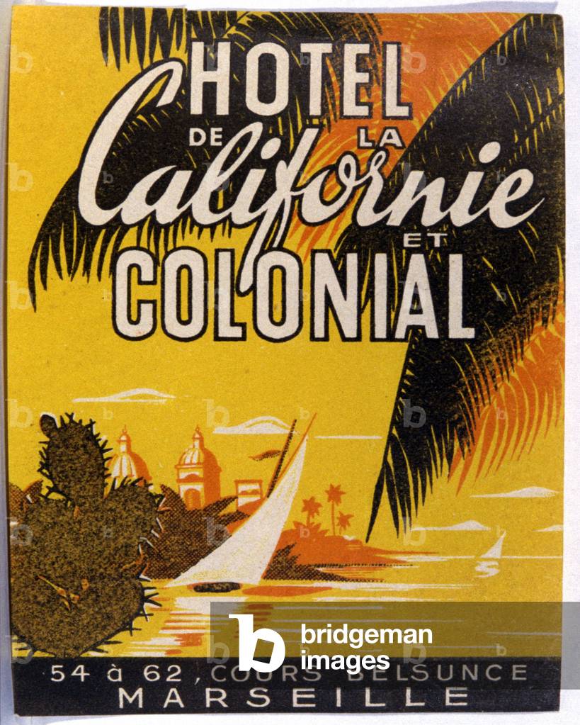 Hotel de California, Marseilles, c.1930 (illustration)