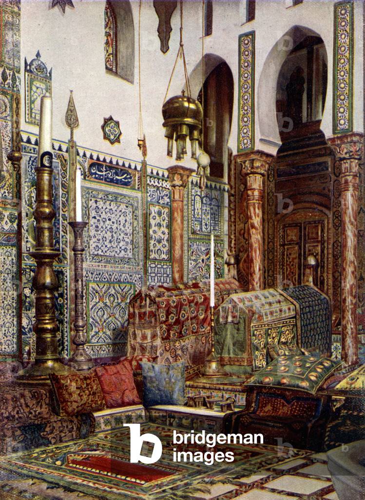 The villa of the french writer Pierre Loti, 1909 (print)