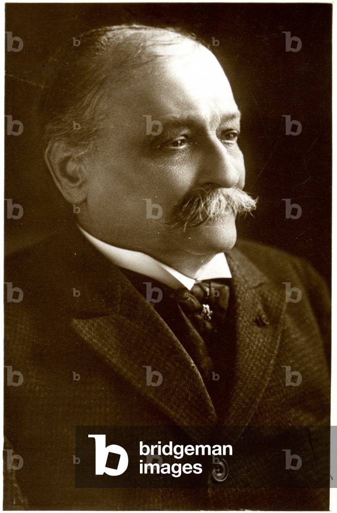 Literature. The french writer Georges Courteline. Photo, France, c.1910 (b/w photo)
