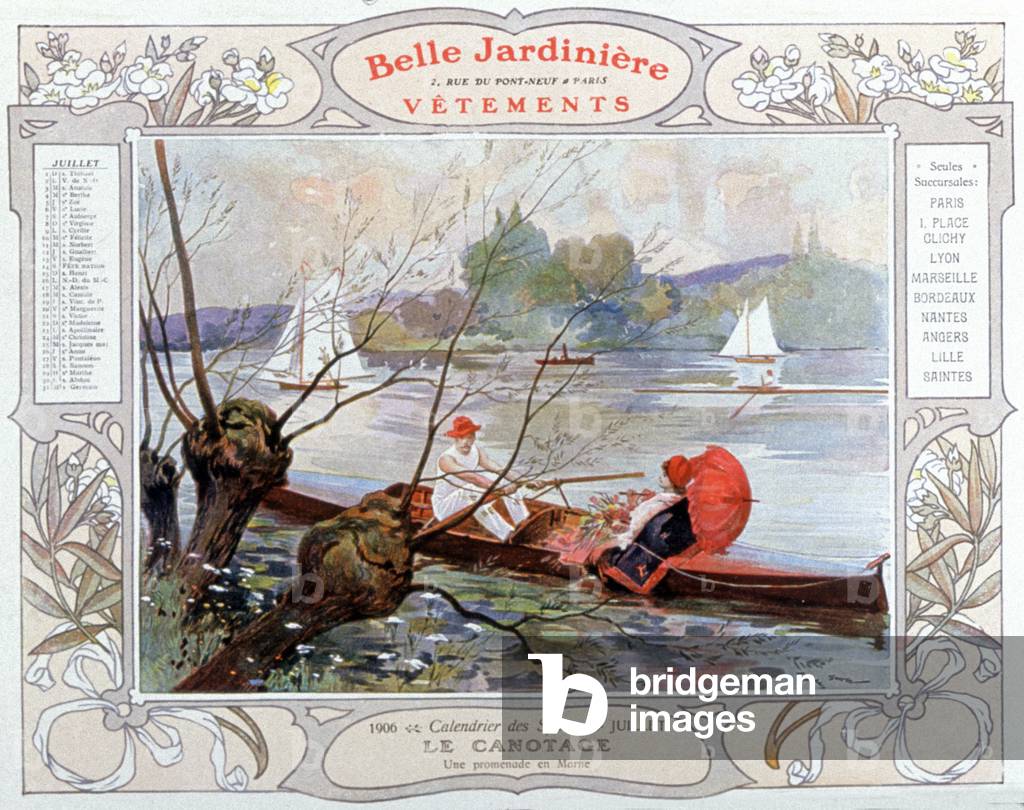 Boating, 1906 (illustration)