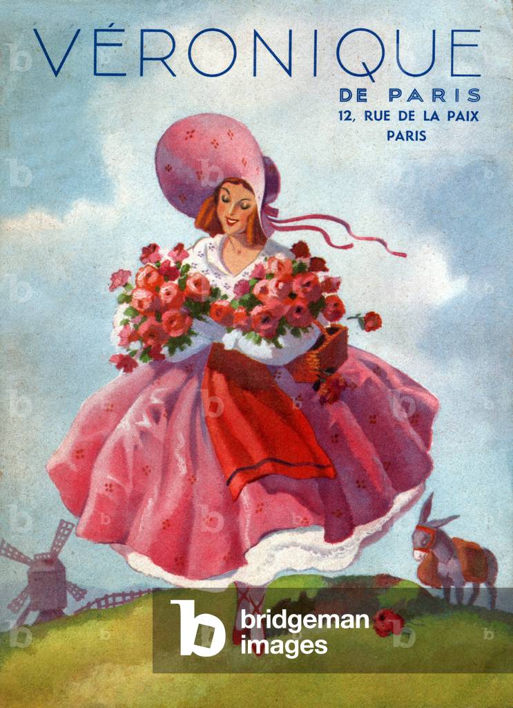 Veronique dresses. (Illustration, circa 1920)