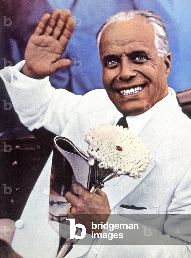 Habib Bourguiba, c.1970 (print)
