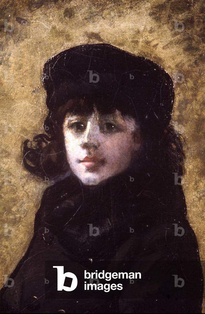 Maurice Ravel, when child, c. 1880-1885 (painting)