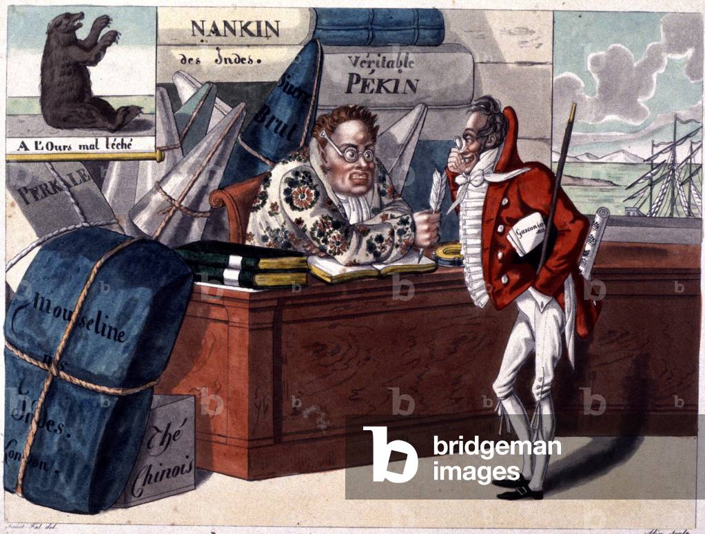 The Gascon in London or English Civility, c. 1810-14 (engraving)