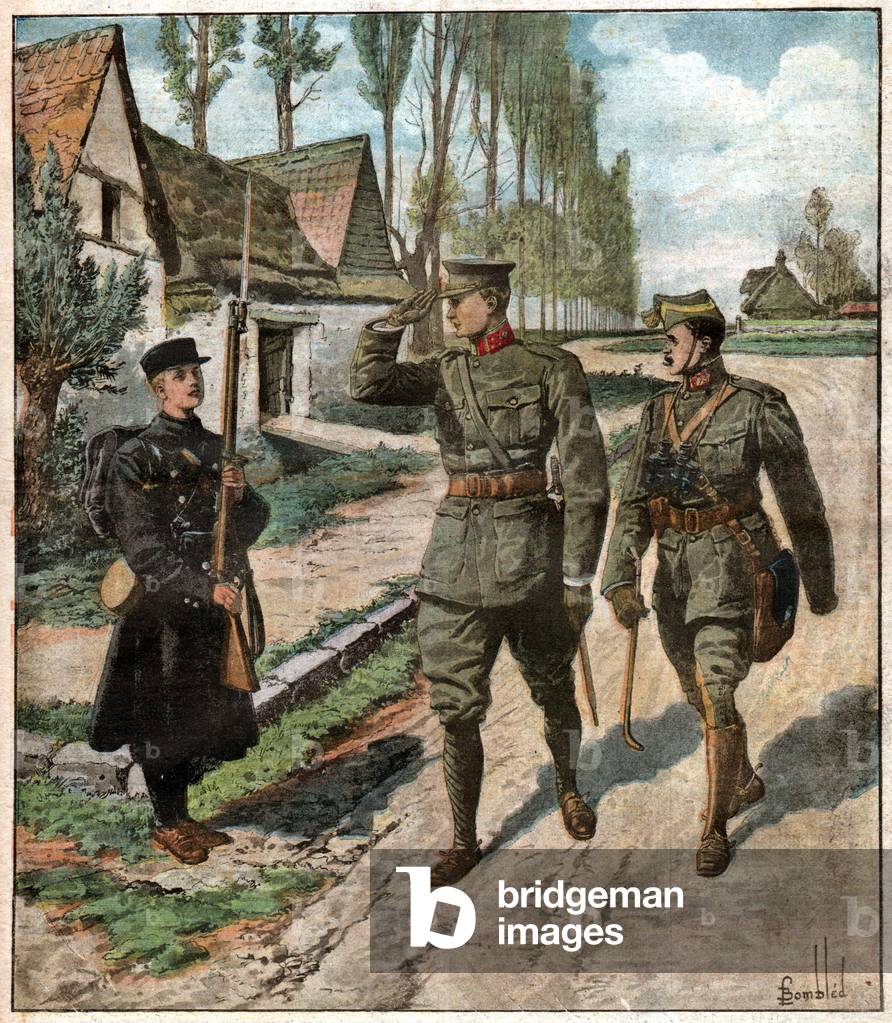 Leopold III soldier, 1915 (print)