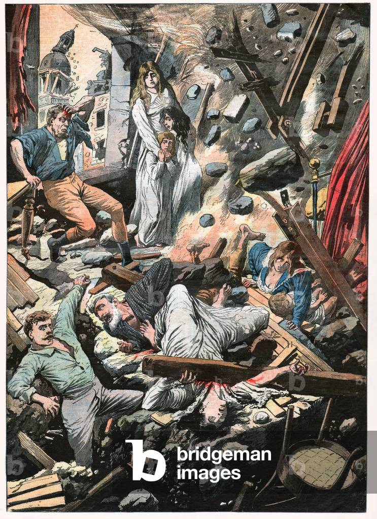 Earthquake of San Francisco, 1906 (print)