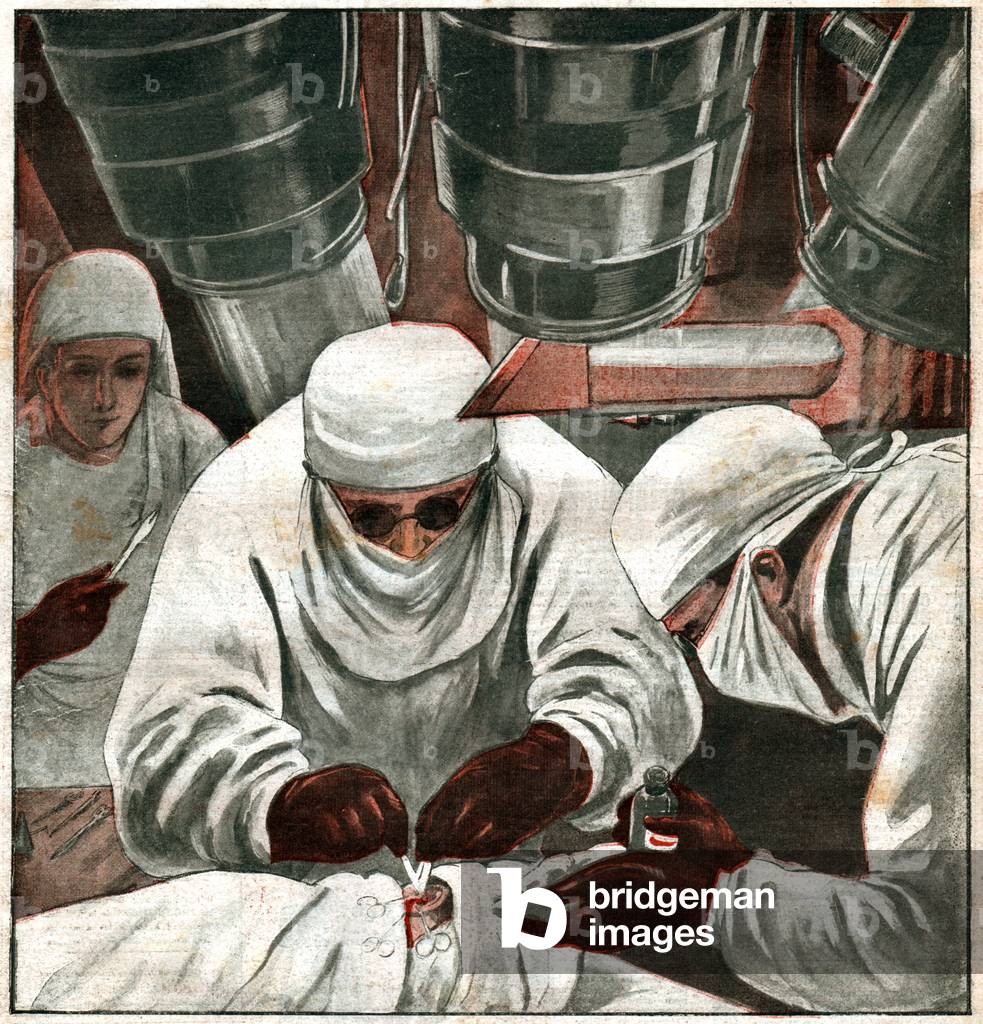 Surgery broadcasted, 1924 (print)