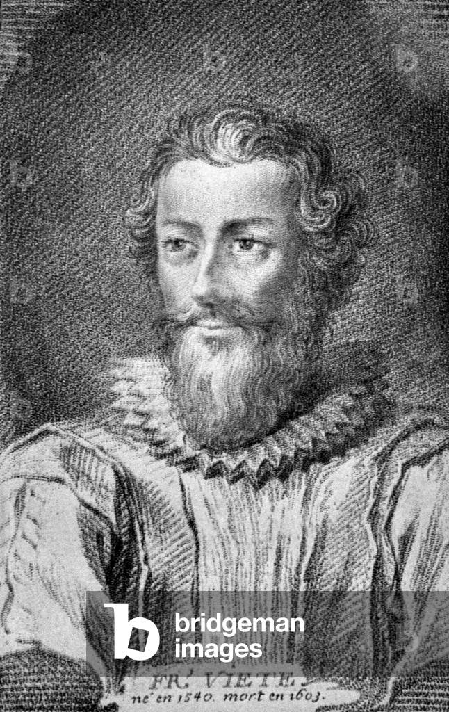 Francois Viete, mid-17th century (engraving)