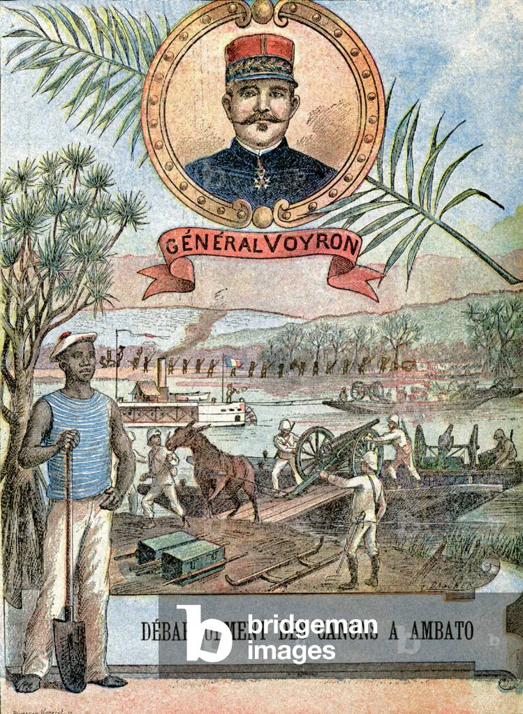 Madagascar War, General Voyron, 1895 (illustration)