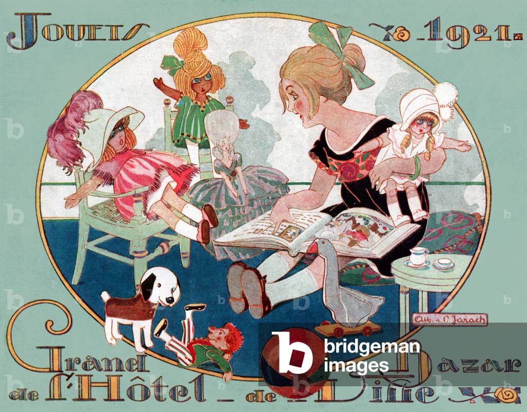 Christmas toys. (Illustration, 1921)