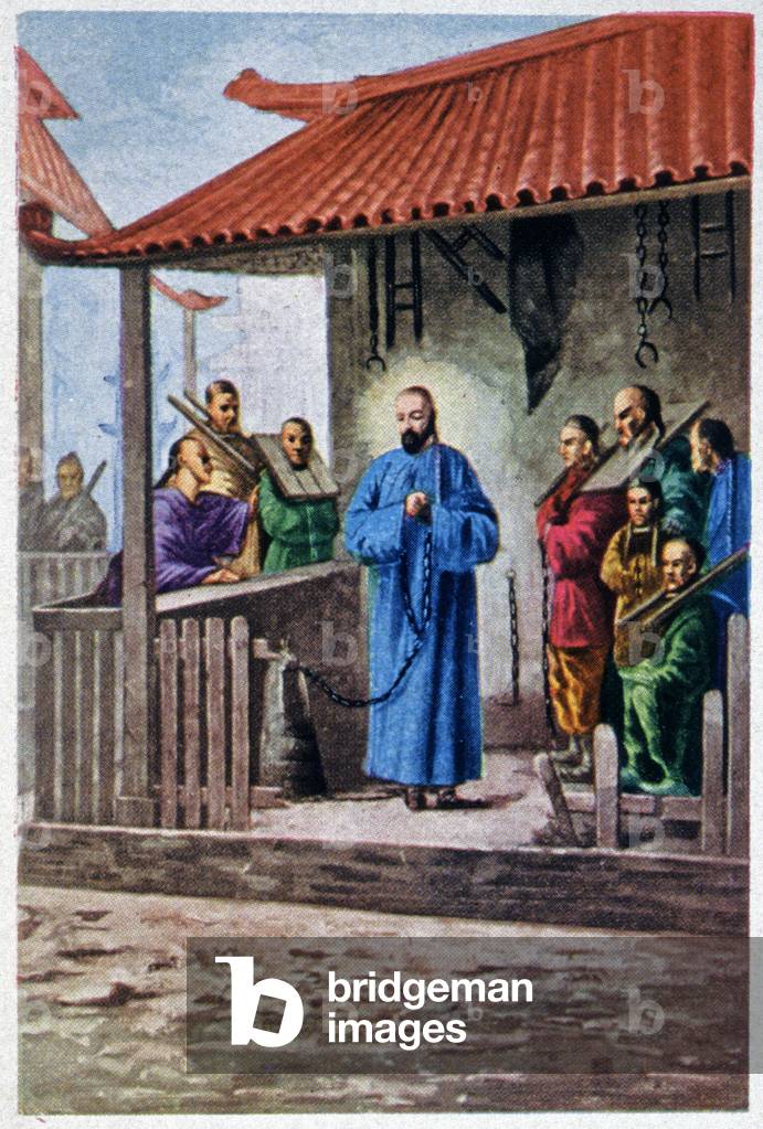 Father Perboyre martyr in China in 1840. c.1930-1940 (print)