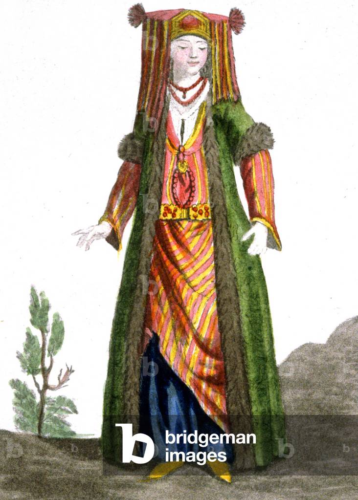 Armenian woman, 1796 (engraving)