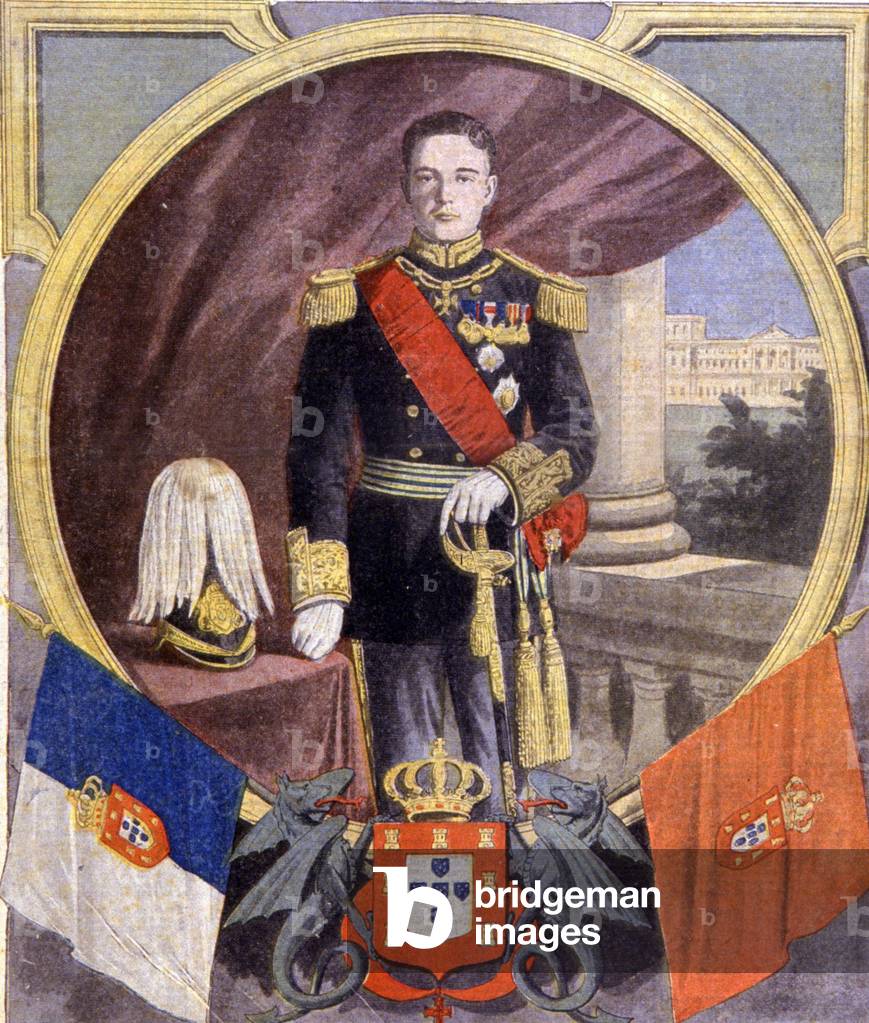 Manuel II king of Portugal, 1909 (print)