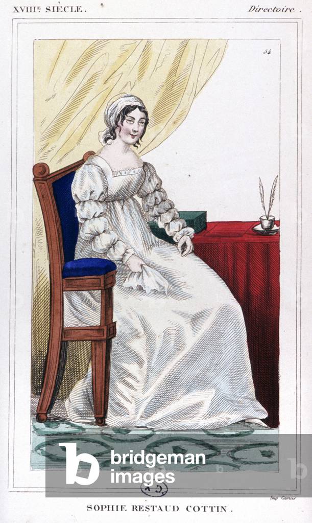 Mrs. Cottin, c.1810 (engraving)