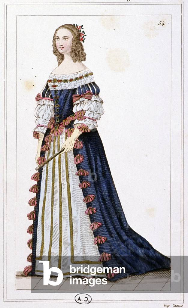 Ninon de Lenclos, 19th century (engraving)