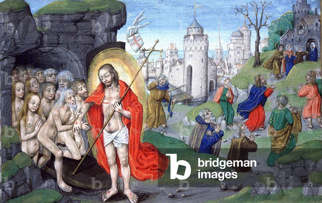 Chrirst in Hell, 15th century (miniature)