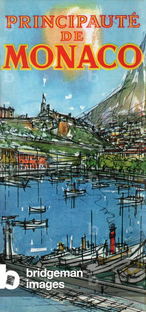 View of Monaco, ca 1950