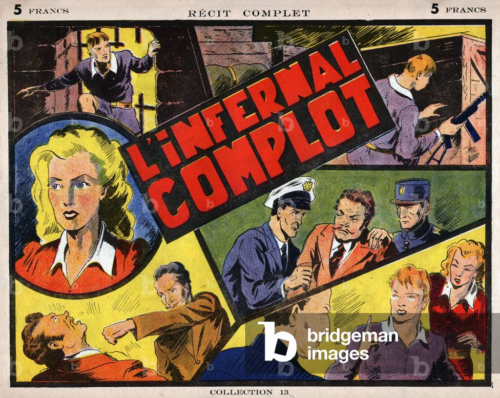 The infernal conspiracy. (Illustration, 1947)