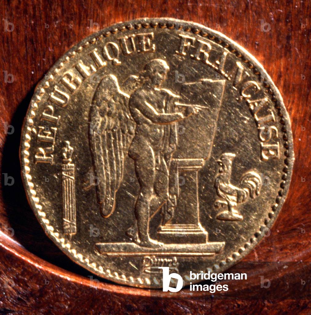 Napoleon, french gold coin, 1878 (coin)