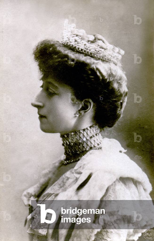 History. Norway. Maud of Walles, queen of Norway. Photo, Norway, c.1905-10.