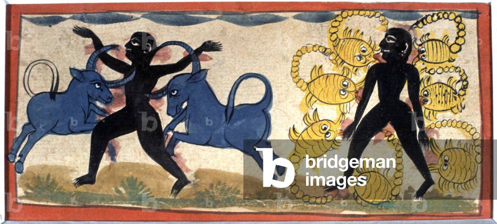 Najdian hell, 19th century (miniature)