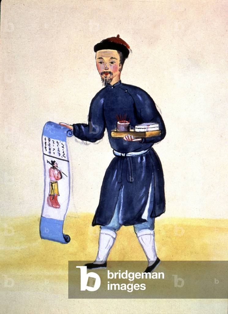 chinese soothsayer (19th century), 1911-1920 (illustration)